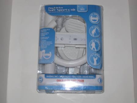 Play & Drive Soft Sports Kit DGWII-1058 (SEALED) - Wii Accessory